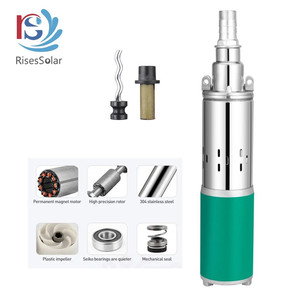 Gran Venta Bomba <span class=keywords><strong>de</strong></span> <span class=keywords><strong>Agua</strong></span> Solar Sumergible <span class=keywords><strong>de</strong></span> Tornillo <span class=keywords><strong>de</strong></span> 12V CC <span class=keywords><strong>para</strong></span> Pozo Profundo con Batería Incorporada <span class=keywords><strong>para</strong></span> Irrigación - Product Image 4