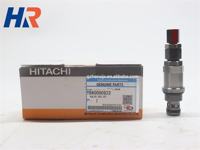 Original Excavator Main Control Valve Parts Relief Valve