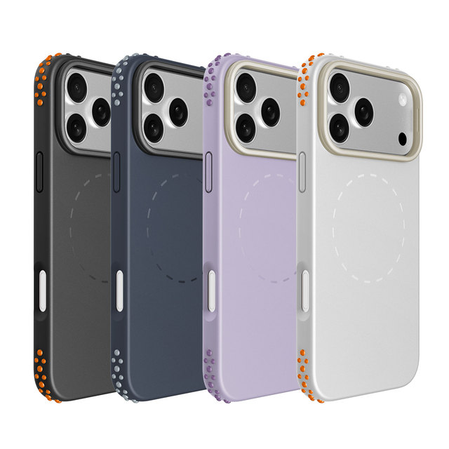 Trending Magnetic Metal Kickstand Mobile Phone Case for iPhone 17 Pro Max TPU Anti-Drop Holder Phone Case for iPhone 17 Air