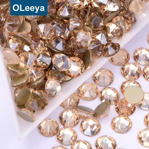 Blingbling Various Colors Flatback Loose Glass Non Hotfix Crystal 3D Nail Art Rhinestone - Product Image 3