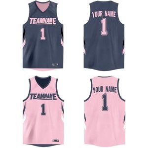 Maillot de basket-ball réversible personnalisé, uniforme de performance en maille, nom et numéro imprimés personnalisés pour hommes et garçons - Product Image 1