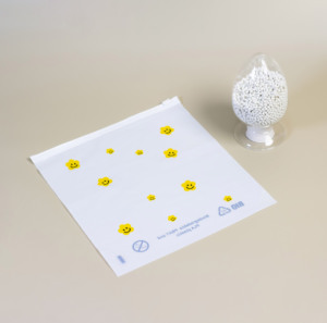 أكياس بسحاب قابلة للتحلل الحيوي والتحويل إلى سماد من PLA ونشا الذرة، بسحابات بلورية ونقش بارز، سمك 0.03 مم، متوفرة بخدمات <span class=keywords><strong>OEM</strong></span>/ODM للملابس - Product Image 6