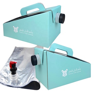 Cà phê shope Nguồn cung cấp ca USA 3L Cold brew cà phê để đi hộp Túi rượu trong hộp 5L dùng một lần Cà Phê Hộp Dispenser với tap van - Product Image 1