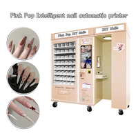 Machine à Imprimer Automatique pour Nail Art DIY avec Écran LED, Couleurs Personnalisables, Options de Paiement Multiples, Graphiques Personnalisés et Gestion Cloud