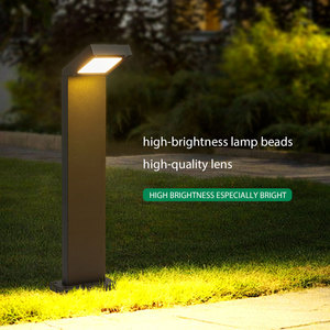 Modern IP65 Waterproof LED Garden <strong>Lights</strong> 220v Electric H60cm Aluminum Bollard <strong>Yard</strong> Decor Outdoor Landscape Lawn <strong>Light</strong> - Product Image 4