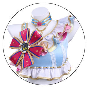Disfraz de Cosplay de Anime para Hombre, Estilo Idol, Cheerleading, Hoshimiya Ichigo, Toki <span class=keywords><strong>Aoi</strong></span>, Faldas, Kit Seigaku Gakuen - Product Image 4