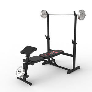 Équipement de fitness intérieur multifonctionnel réglable et pliable en métal, rack de musculation, rack de squat, <span class=keywords><strong>banc</strong></span> de musculation à domicile - Product Image 5