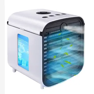 Ac Mini Draagbare Airconditioner Technologie Fabriek Prijs Voeding Mini Draagbare Oplaadbare Airconditioner 18650 Kamer Oem