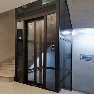 Ascensor Residencial Inwinney con Tracción, Panorámico, para Interiores y Exteriores, Villas y Áticos, Sin Barreras, Pequeño, Sin Foso, Capacidad de Carga de 400 kg, Velocidad de 4 m/s - Product Image 6