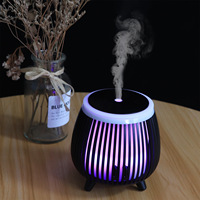 Nouveau diffuseur d'arômes USB vertical perforé avec humidificateur ultrasonique 5V pour intérieur