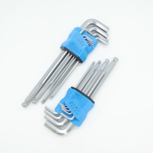 Jeu de clés Allen Pacha Tool Crv, clé plate, clé à tête sphérique, clé hexagonale, longueur 15 mm-180 mm, métal carré - Product Image 4