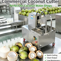 Automatische Hochleistungs-Produktionslinie aus Edelstahl 304 für Kokoswassergetränke mit Kokosnuss-Schneidemaschine
