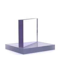 Feuille acrylique robuste de dalles de polycarbonate de clarté optique de 10mm 20mm pour la fenêtre de dispositif