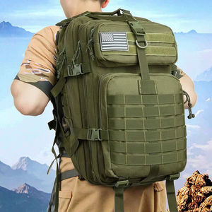 कस्टम सामरिक बैकपैक पुरुष महिलाओं को पैदल यात्रा करते हुए 900d नायलॉन वाटरप्रूफ बैग आउटडोर ट्रैकिंग शिकार बैग - Product Image 1