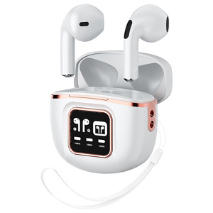 Audífonos Inalámbricos J55 con Cancelación de Ruido ENC, Indicador LED de Batería, Resistencia al Agua IPX-4, 3-5 Horas de Reproducción, Ideales para Viajes - Product Image 1