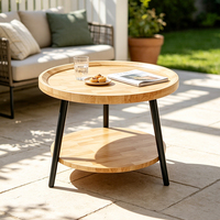 Table d'appoint pour café, meuble de rangement multifonctionnel pour salon, design moderne, durable, portable, mobilier de maison