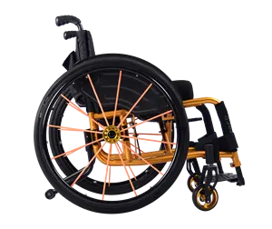 便宜的价格铝合金超轻量级主动高品质运动轮椅为残疾人