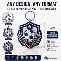 Porte-clés en peluche personnalisé Aigle de Roumanie Euro Football, Boîte Mystère, Vente en Gros, OEM ODM, Animal en Peluche, Jouet Mystère de Collection, Cadeau pour Fans