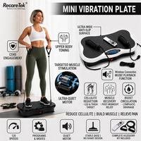 Vibrationsplatte Fitnessgerät zur Gewichtsreduktion Heimtherapie Schlankheitsgerät Ganzkörper Kleines Tragbares Cardio-Trainingsgerät