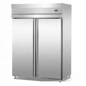 Nuovo <span class=keywords><strong>frigorifero</strong></span> verticale e <span class=keywords><strong>congelatore</strong></span> <span class=keywords><strong>2</strong></span> <span class=keywords><strong>porte</strong></span> in acciaio inox di lusso commerciale di refrigerazione da cucina - Product Image 3