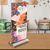 Affichage transparent acrylique de menu de conseil de table de cadre de photo