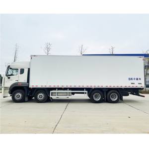 8x4 40ft boîte réfrigérée bon marché <span class=keywords><strong>camion</strong></span> de refroidissement <span class=keywords><strong>camion</strong></span> congélateur utilisé avec le Offre Spéciale de réfrigérateur Thermo King - Product Image 4