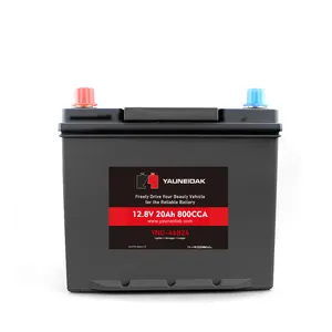 Batteria agli ioni di litio per Auto 12v 20ah personalizzata in fabbrica CCA 800 12.8v batteria al litio Lifepo4 per Auto