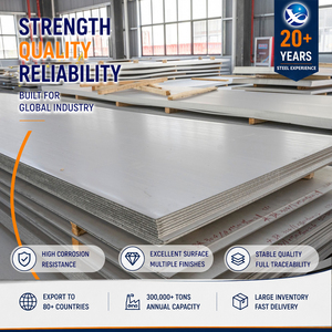 304 310S No.4 Finish 10mm 4'x10' Hot Rolled ASTM A240 Stainless Steel Sheet for Elevator Manufacturing - Product Image 1