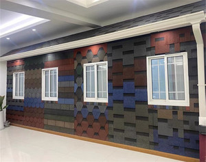 Xây dựng xây dựng lục giác sợi nhựa đường ván lợp mái ngói - Product Image 5