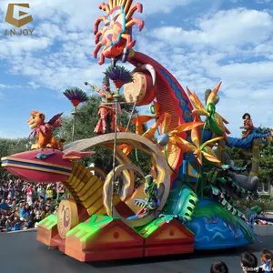 Outdoor Festival dekorative Parade Float chinesische Laterne Parade Festival zu verkaufen