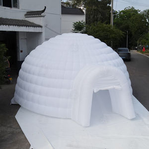 Tente gonflable portative d'igloo de <span class=keywords><strong>jardin</strong></span> de tente de dôme de disco de tissu d'Oxford avec la lumière LED <span class=keywords><strong>pour</strong></span> l'événement - Product Image 2