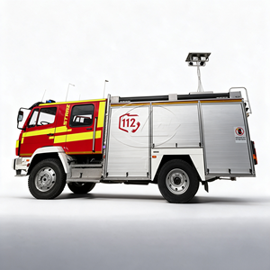 Camion de sauvetage incendie Mercedes 5M3 robuste et durable, véhicule de lutte contre l'incendie standard pour l'exportation - Product Image 1