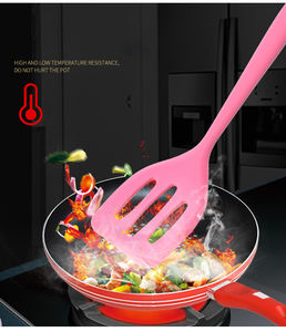 Ustensiles de cuisine en silicone de haute qualité, de qualité alimentaire, durables, tourneurs à fentes pour la cuisine - Product Image 4