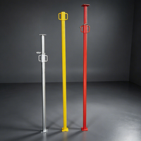 Fourniture en gros de vérins télescopiques en acier de type Moyen-Orient, adaptés aux échafaudages Ringlock, pour les grands chantiers de construction civile