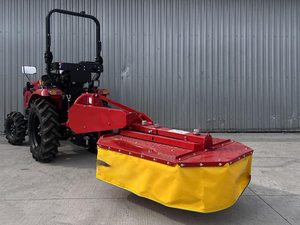Nuevo Accesorio Versátil para Tractor: Segadora de Tambor con Plataforma Naranja y <span class=keywords><strong>Ruedas</strong></span> de Doble Soporte para Uso Comercial en Paisajismo, Agricultura y Alisado de Césped de Alta Eficiencia - Product Image 3