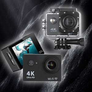 กล้องแอคชั่นและกีฬาขายดี ความละเอียด Full HD 1080p กันน้ำได้ลึก 30 เมตร หน้าจอ 2.0 นิ้ว เลนส์มุมกว้าง 170 องศา สีดำ - Product Image 2