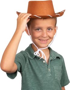 Auténtico sombrero <span class=keywords><strong>de</strong></span> <span class=keywords><strong>vaquero</strong></span> Unisex <span class=keywords><strong>para</strong></span> niños, duradero, resistente, marrón, rojo, accesorio <span class=keywords><strong>de</strong></span> <span class=keywords><strong>disfraz</strong></span> occidental, paquete <span class=keywords><strong>de</strong></span> 2 <span class=keywords><strong>para</strong></span> fiesta divertida, ropa <span class=keywords><strong>de</strong></span> invierno <span class=keywords><strong>para</strong></span> niños - Product Image 2