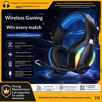Headphone Over-ear Berkualitas Tinggi, Nyaman, Tahan Lama, ANC, Baterai 20+ Jam, Low-latency 2.4G, Pasokan Eksklusif Lintas Negara