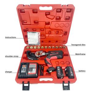<span class=keywords><strong>Pince</strong></span> hydraulique électrique HEWLEE HL-300B pour le sertissage des câbles en cuivre et en aluminium Outil de sertissage hydraulique alimenté par batterie - Product Image 5