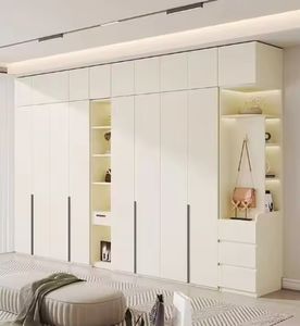 Armoire de rangement sur mesure de style moderne avec portes, meubles de rangement pour chambre à coucher - pour hôtels, Schrank Bedroom - Product Image 2