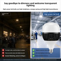 Ampoule LED en aluminium à ailettes, culot E27, ultra-lumineuse, 100W haute puissance, économe en énergie, certifiée CE, 20000 heures, 6500K, pour entrepôt