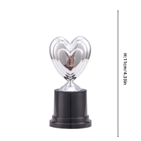 DEMO Trophy Factory Nouveau Design Moule Créatif Petit Trophée En Plastique avec Base Noire Ronde pour Logo Personnalisé Trophées Personnalisés