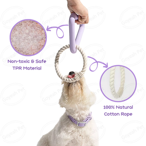 Giocattolo da masticare per cani resistente al morso del giocattolo interattivo del rimorchiatore del cane del triangolo di vendita caldo - Product Image 3
