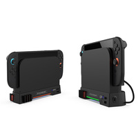 Ventilateur de refroidissement avec lumière RGB pour console Nintendo Switch 2 NS2, station de charge, support de base, rangement pour cartes de jeu, accessoires