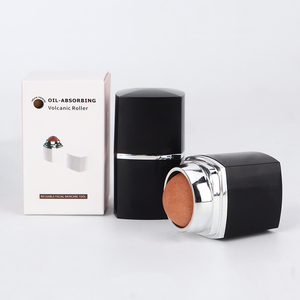 Face Oil Absorbing Roller Volcanic Stone Blemish Remover Face T-zone Oil Removing Rolling Stick Ball Summer Face Shiny Changing