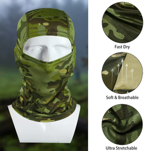 Full Face Cover Heat Transfer LOGO Ski <b>Camo</b> Sports <b>Caps</b> Unisex Adults Adjustable Windproof - Product Image 2