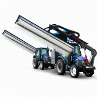 Camion de nettoyage de panneaux photovoltaïques, véhicule de nettoyage de panneaux solaires avec buses haute pression, type tracteur 4x4, véhicule de nettoyage photovoltaïque solaire