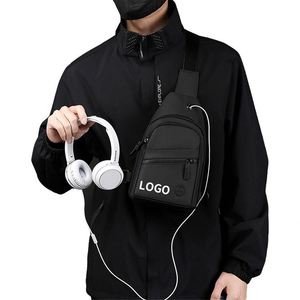 2026 Fashion Trending Men's Waterproof <b>Chest</b> Bag with Multi-configuration <b>Storage</b> Design - Product Image 1