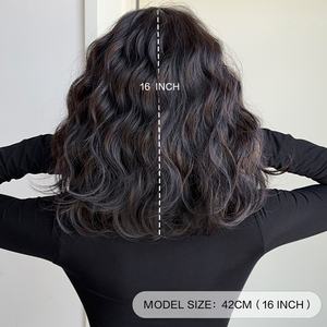 วิกผมสังเคราะห์ทรง<span class=keywords><strong>ผม</strong></span>สั้นหยิกแบบยุโรปอเมริกันสำหรับผู้หญิง ลดราคาพิเศษ ขายส่ง พร้อมหน้าม้าปัดข้าง - Product Image 4