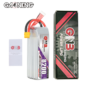 สำหรับ GNB82005S65AHV 8200มิลลิแอมป์5วินาที19โวลต์65C/130C XT90แบตเตอรี่ Lipo RC 300รอบ LiCoO2สำหรับรถเครื่องบินเรือไฟฟ้า - Product Image 6